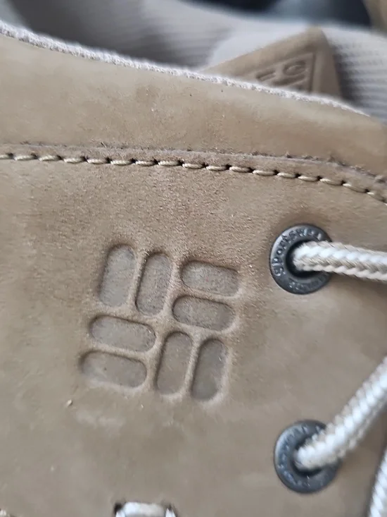 Columbia PFG Light Tan Mesh-Trim Boat Shoe - Picture 8 of 9